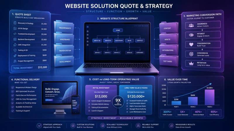 웹사이트 디자인 가격 차이는 어디에 있을까, 견적서에서는 무엇을 중점적으로 봐야 할까