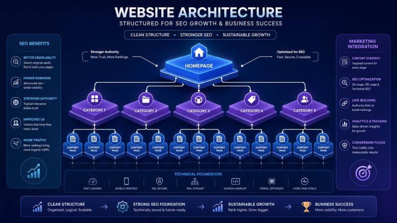 Google SEO 순위를 높이고 싶다면, 웹사이트 구조부터 함부로 만들지 마세요