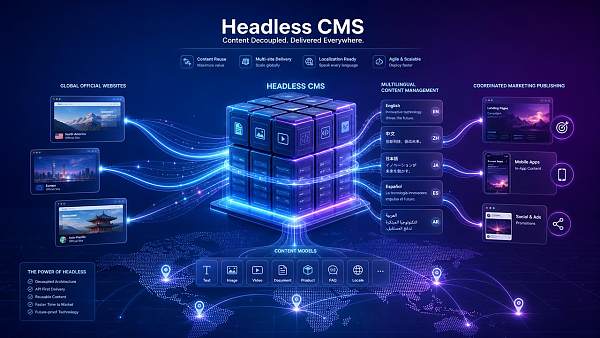Headless CMS for global websites优势体现在哪 Headless CMS for global websites优势体现在哪