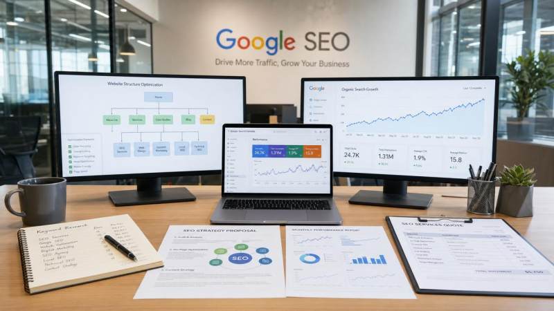Google SEO 서비스를 어떻게 선택할까? 전략, 실행부터 견적까지의 함정 회피 체크리스트