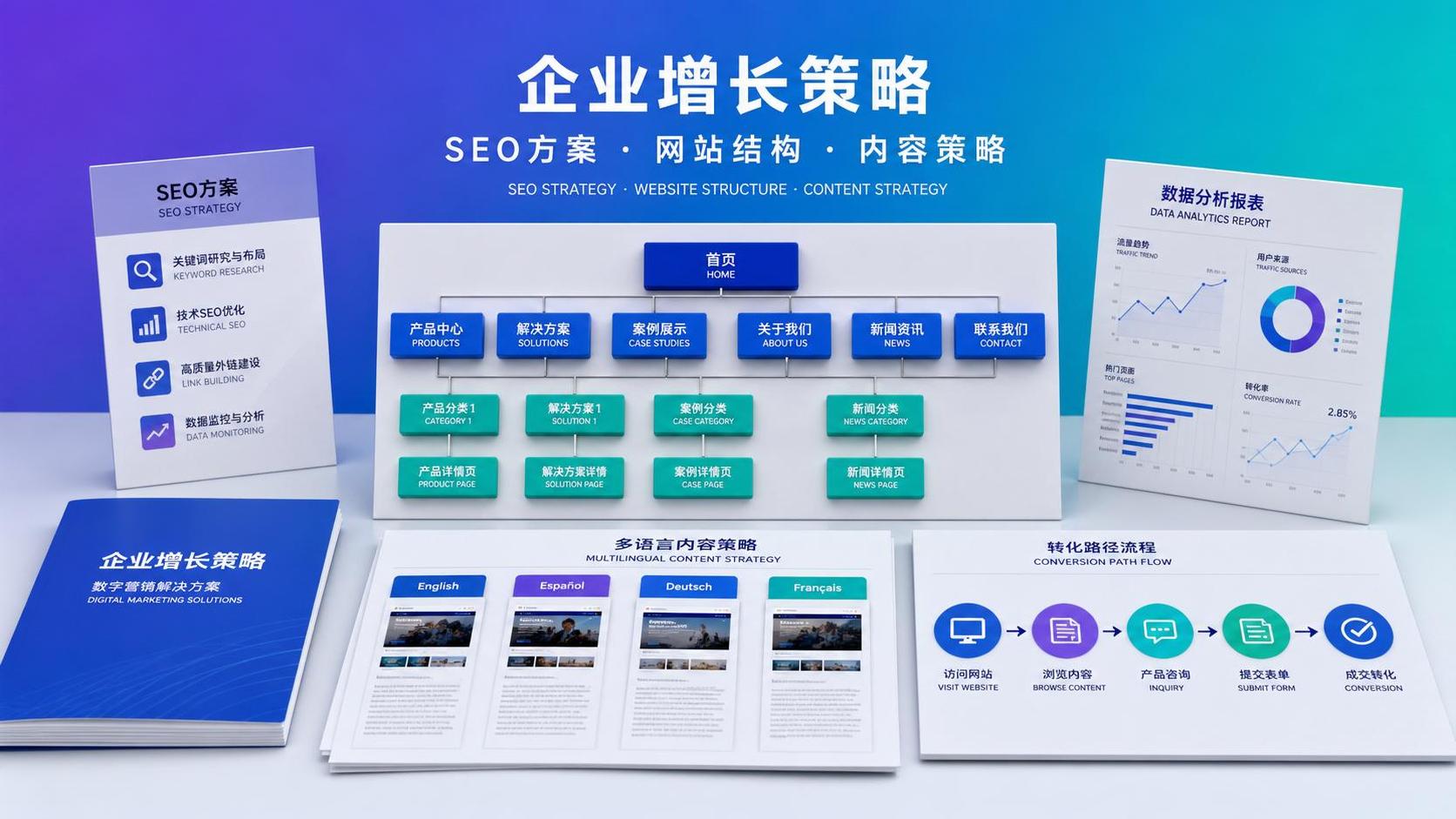 산업별 SEO 솔루션은 어떻게 설계할까? 제품 라인별 웹사이트 구조와 콘텐츠 전략의 차이