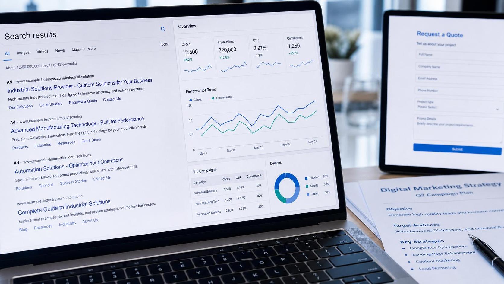 B2B 독립 사이트용 Google 광고는 고객 확보가 더 안정적인가