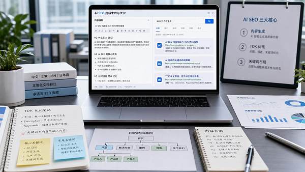 AI SEO 콘텐츠 생성 TDK는 믿을 만한가요？제목、설명 및 키워드 배치 실측