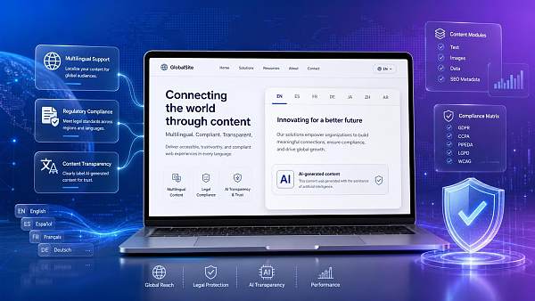 EU DSA 세부 규정은 다국어 웹사이트에 AI 콘텐츠 표시를 요구