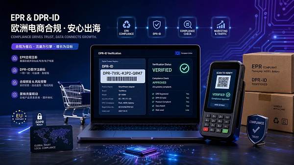 欧盟EPR新规升级,独立站结账页须嵌入DPR-ID 欧盟EPR新规升级,独立站结账页须嵌入DPR-ID