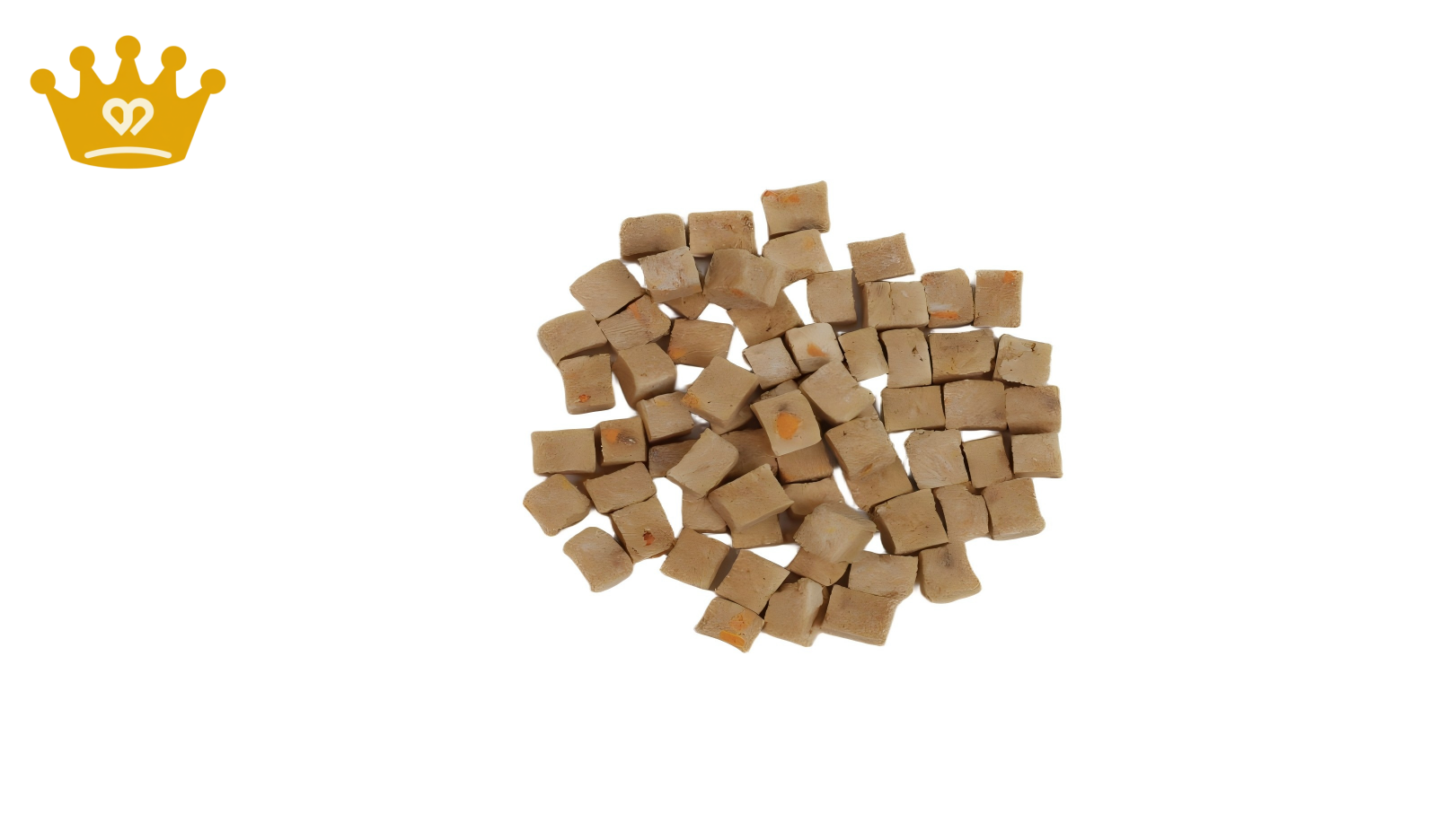 冻干鸡肉和胡萝卜