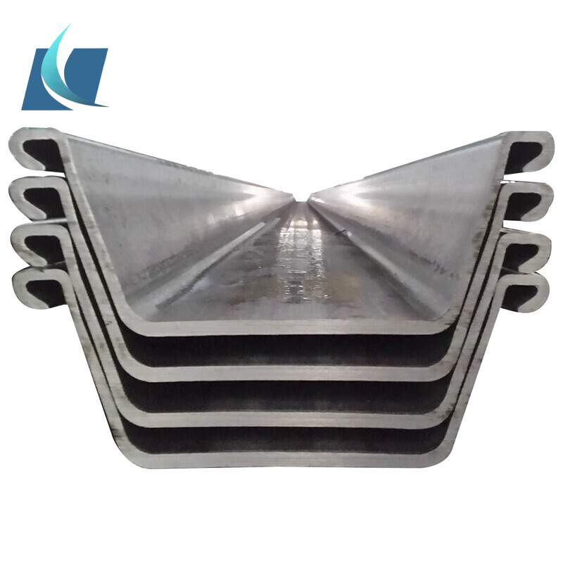 S185 S335J2 U-förmige Stahlspundwand