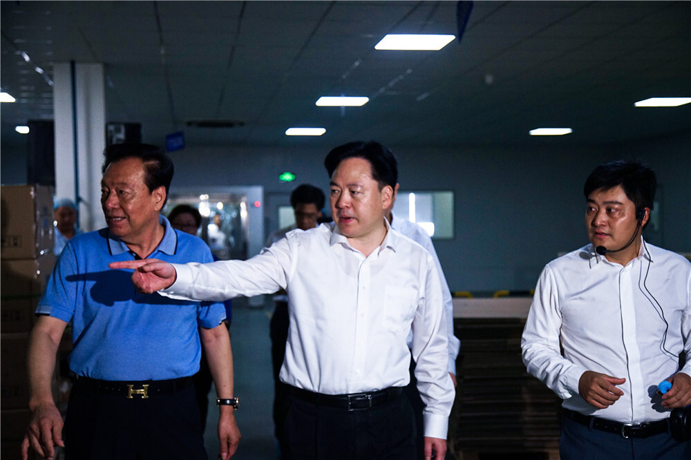 市長陳金虎調研百興集團時強調：堅持創新引領，堅定發展信心！