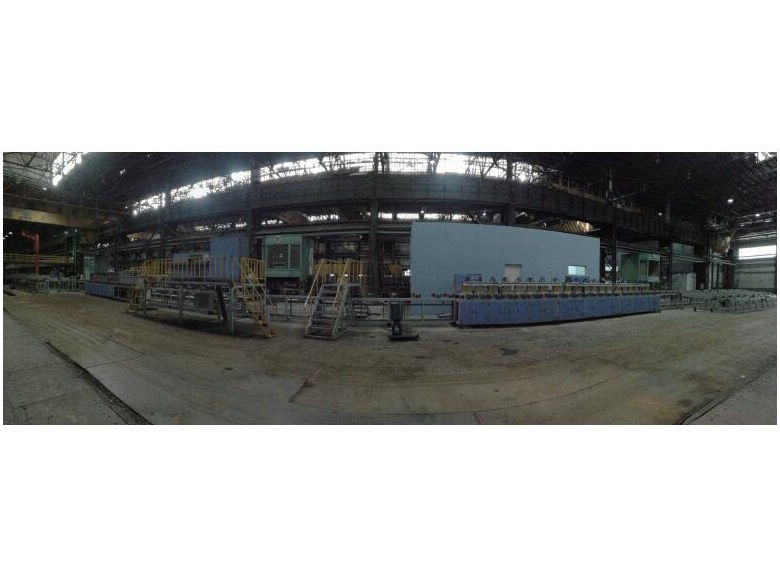 精轧螺纹钢感应加热热处理调质生产线