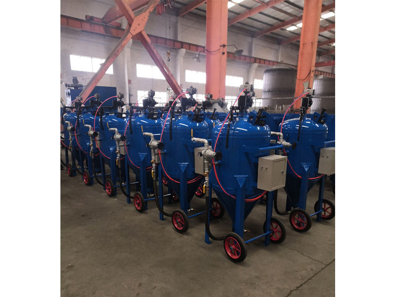 开放式水喷砂机