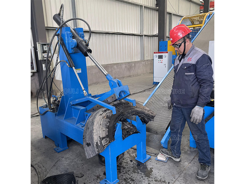 废旧轮胎切割机