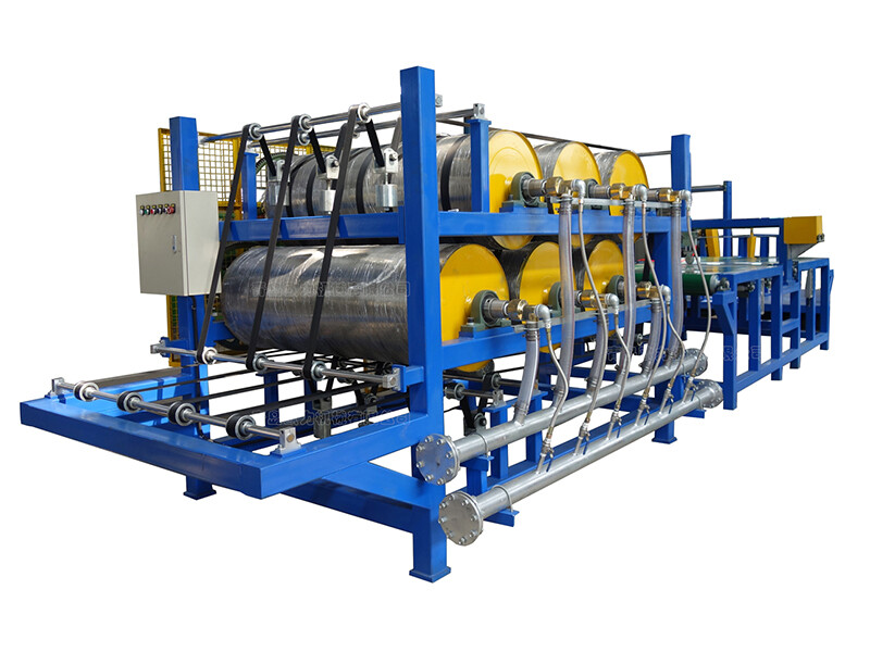 辊筒式橡胶冷却装置