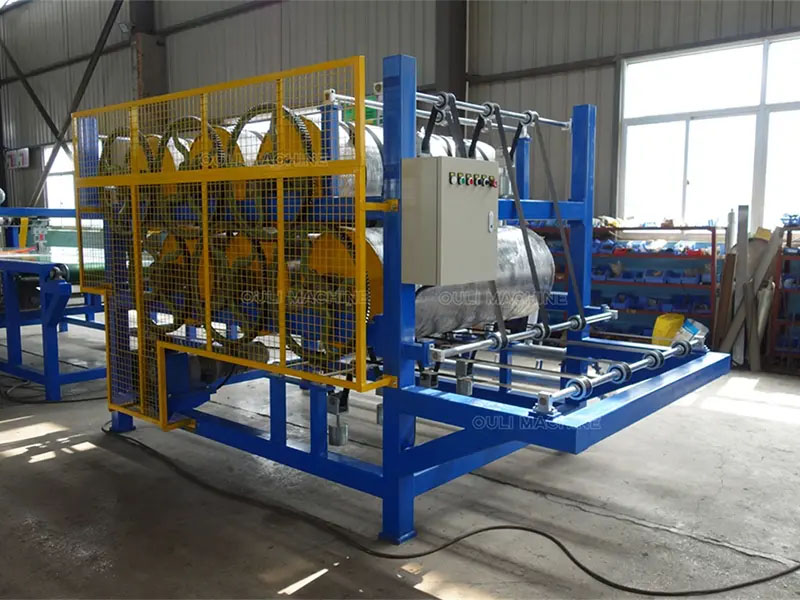 辊筒式橡胶冷却装置