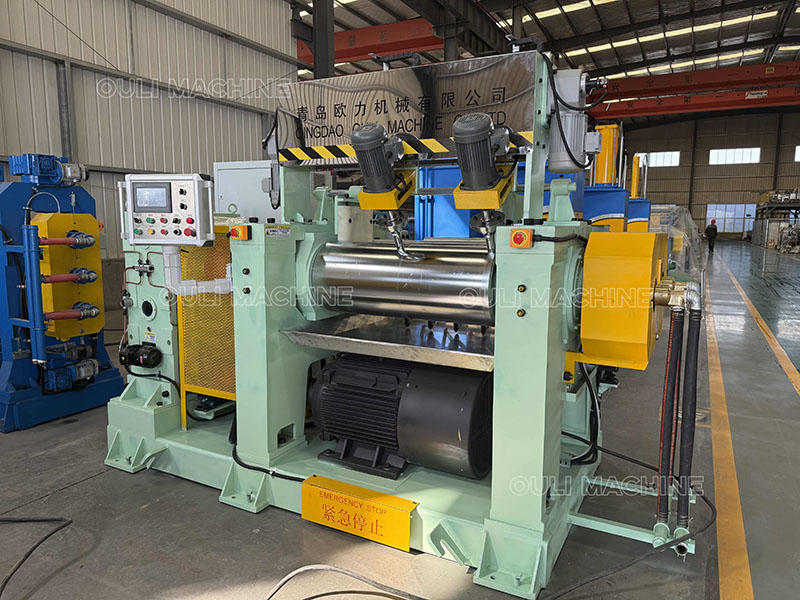 自动炼胶式开炼机