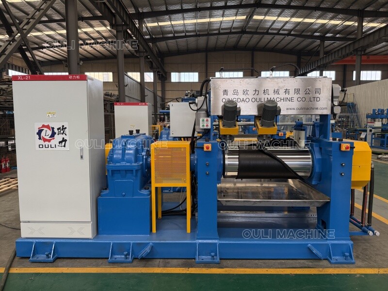 自动炼胶式开炼机