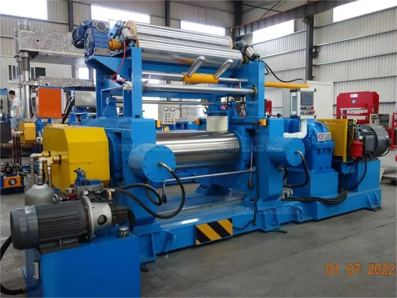 液压调距式开炼机