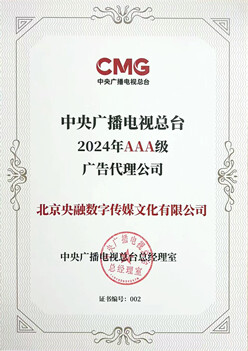 中央广播电视总台 2024年3A级广告代理公司