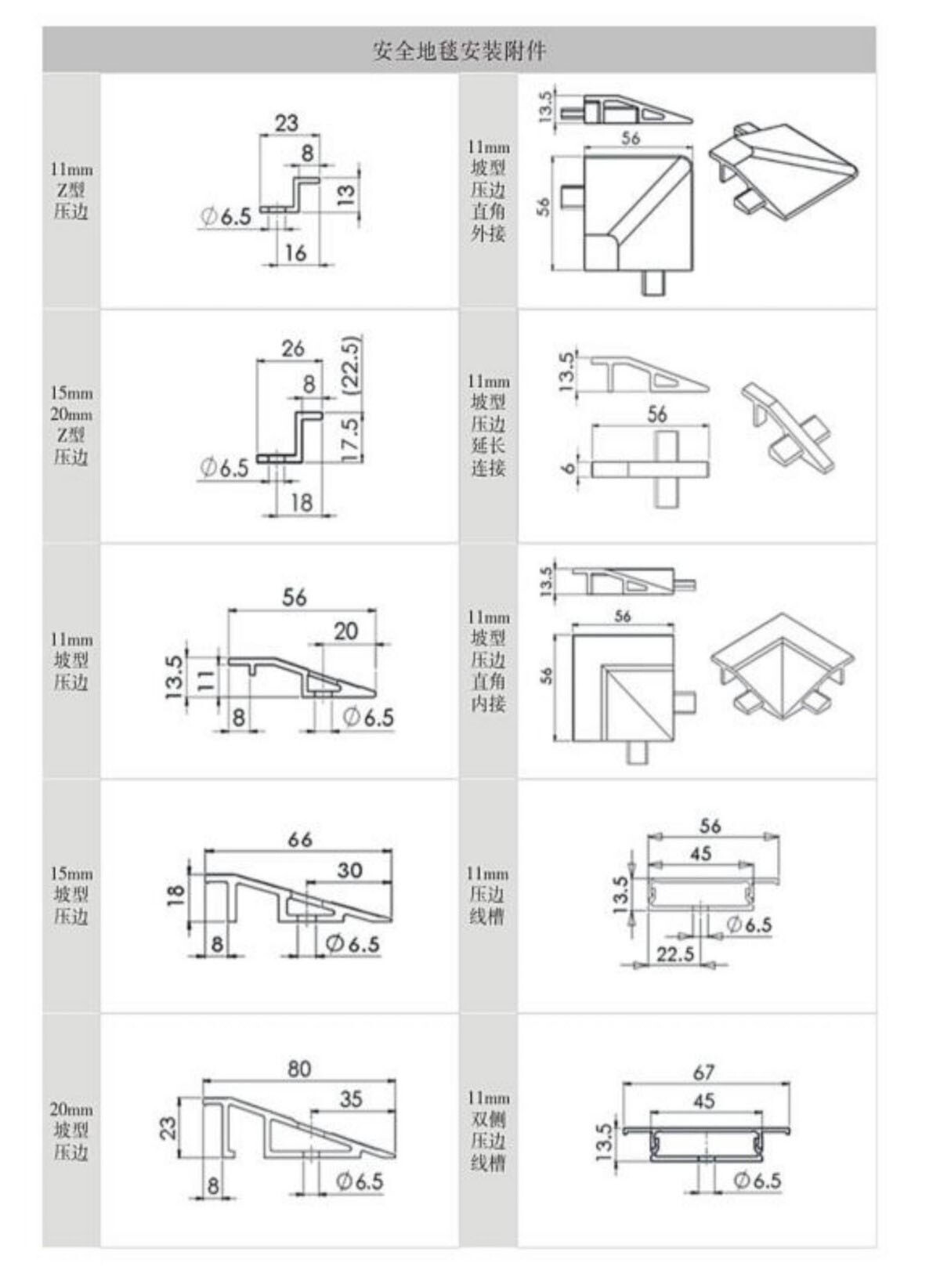 LCS-PSM3系列抗冲击碾压型安全地毯传感器 (6)