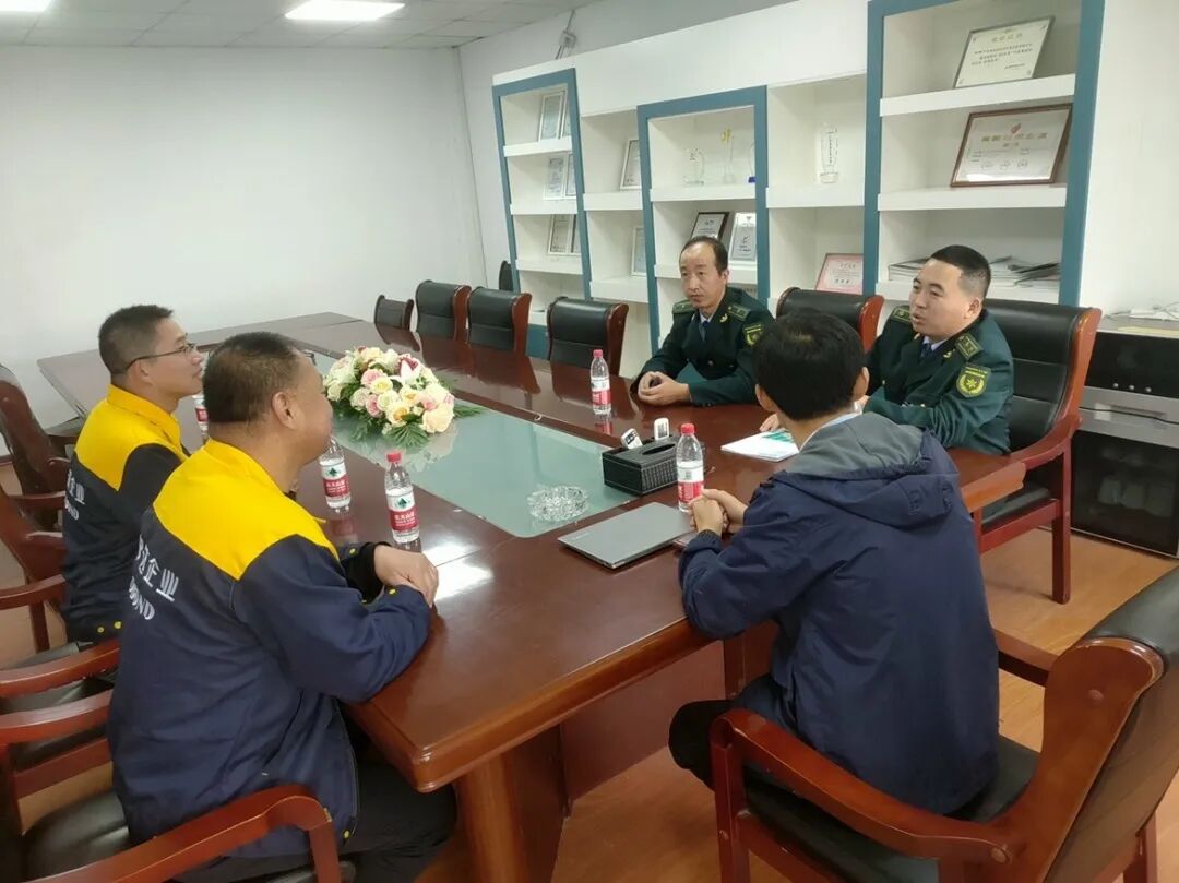 青岛三利集团领导莅临工厂考察