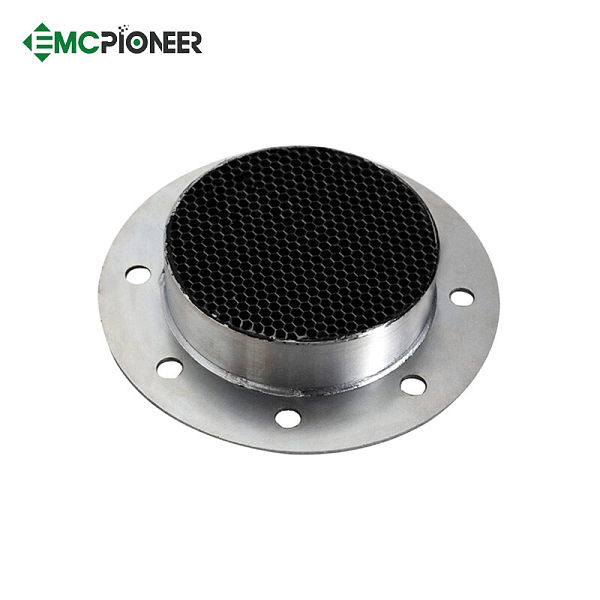 Round steel honeycomb vent
