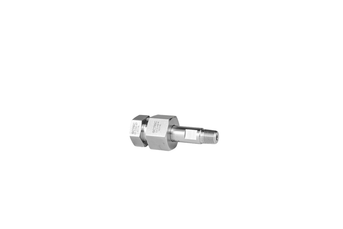 Brand GCTEC  Stainless Steel Cylinder Connectors for Fluid Applications