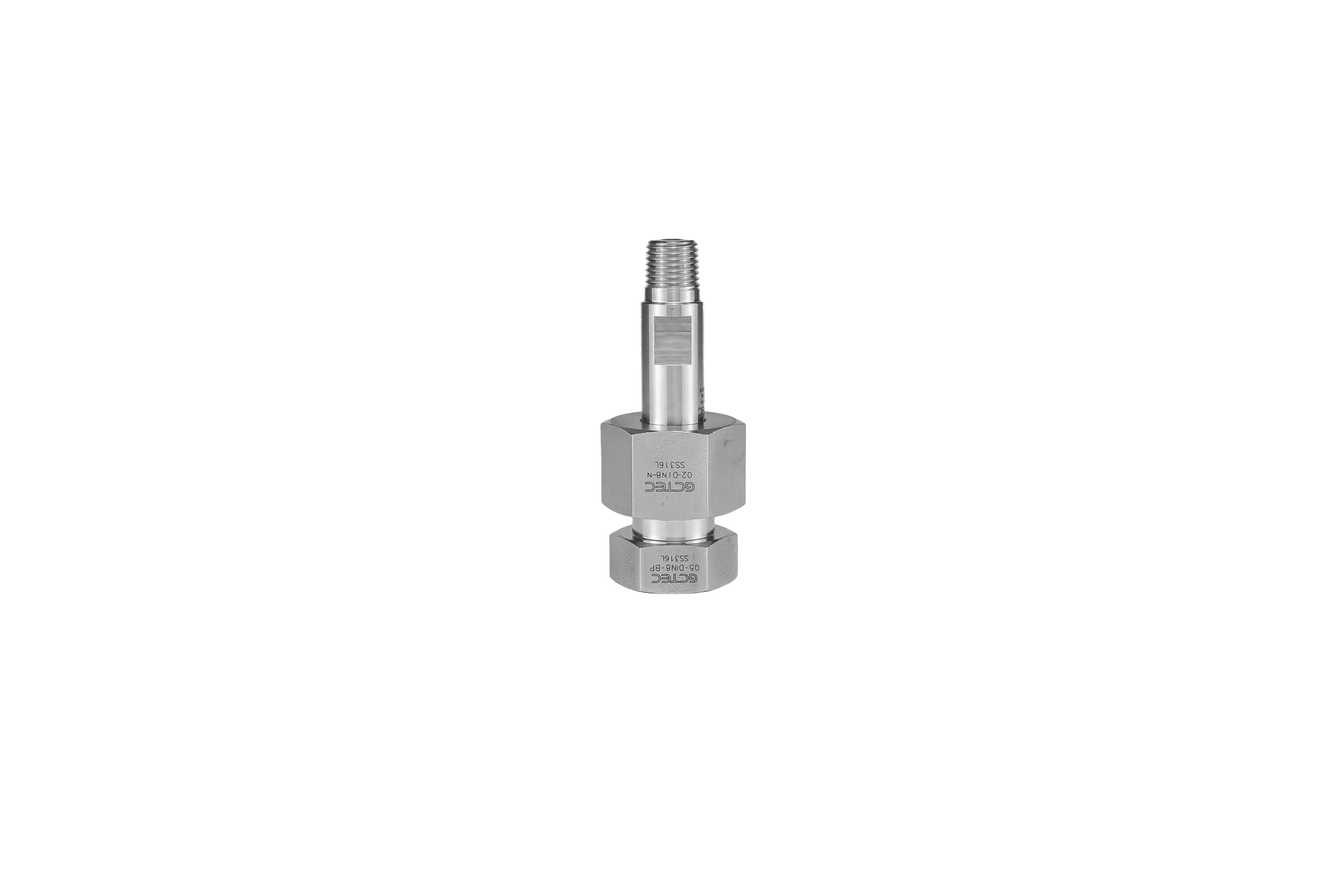 Male Thread Cga Cylinder Connectors Stainless Steel 316