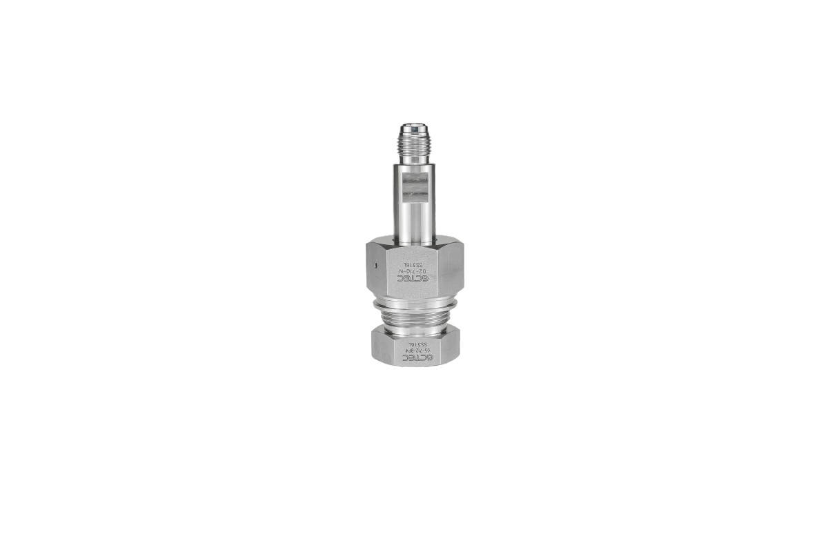   Male Cylinder Connector Versatile Stainless Steel Tube Fitting