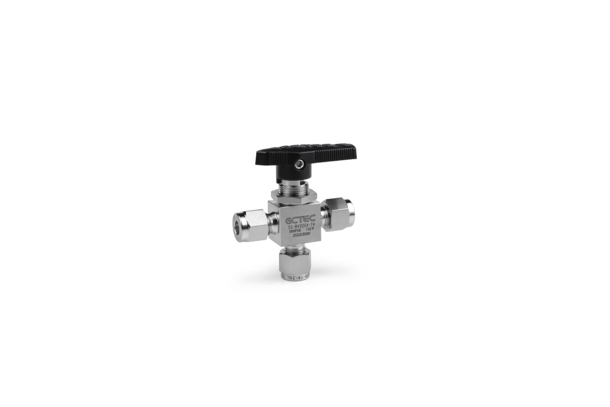 Special 3 way Ball Valve assembled non spring series