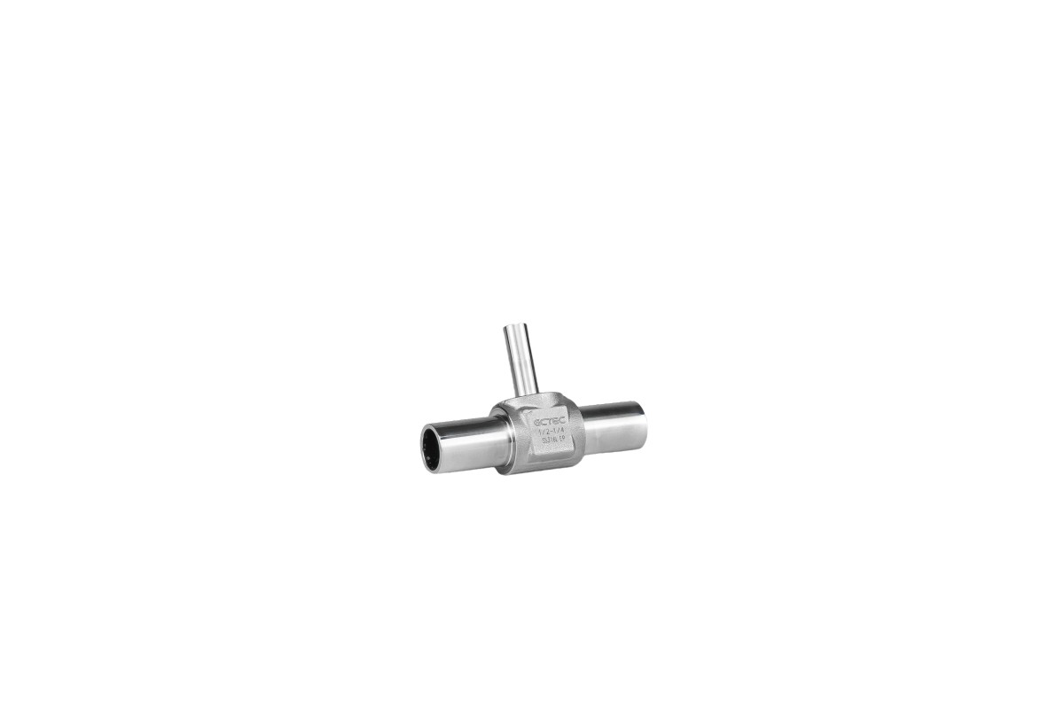Micro Welding Tee Reducer SS316L  316L VAR, and SS 316L VIM-VAR.