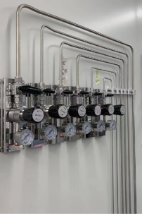 High Purity Gas Supply Manifold unit Valve Manifold Panel