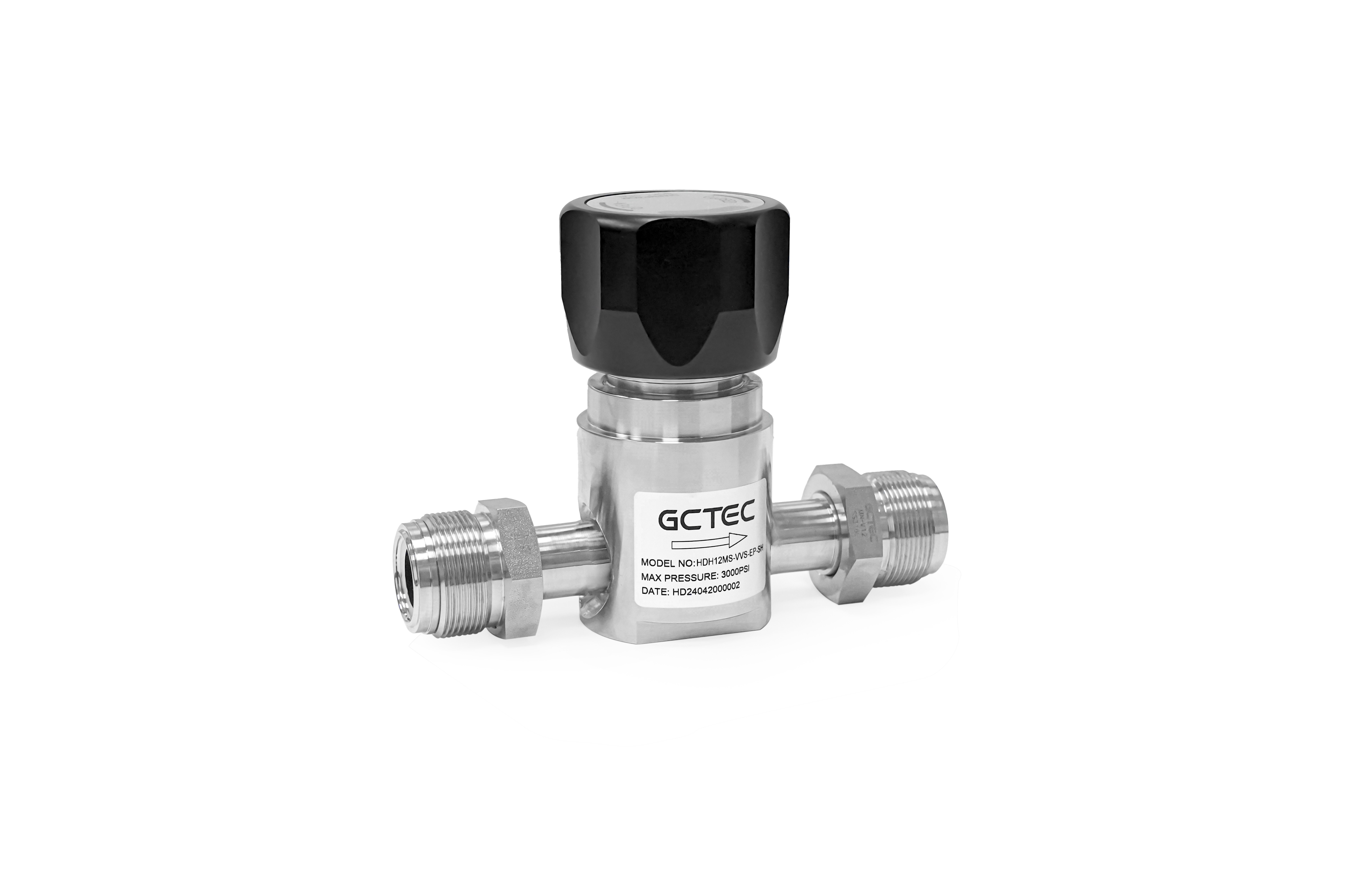 HDH High purity  High series  non -Surface mount  diaphragm valve- manual type