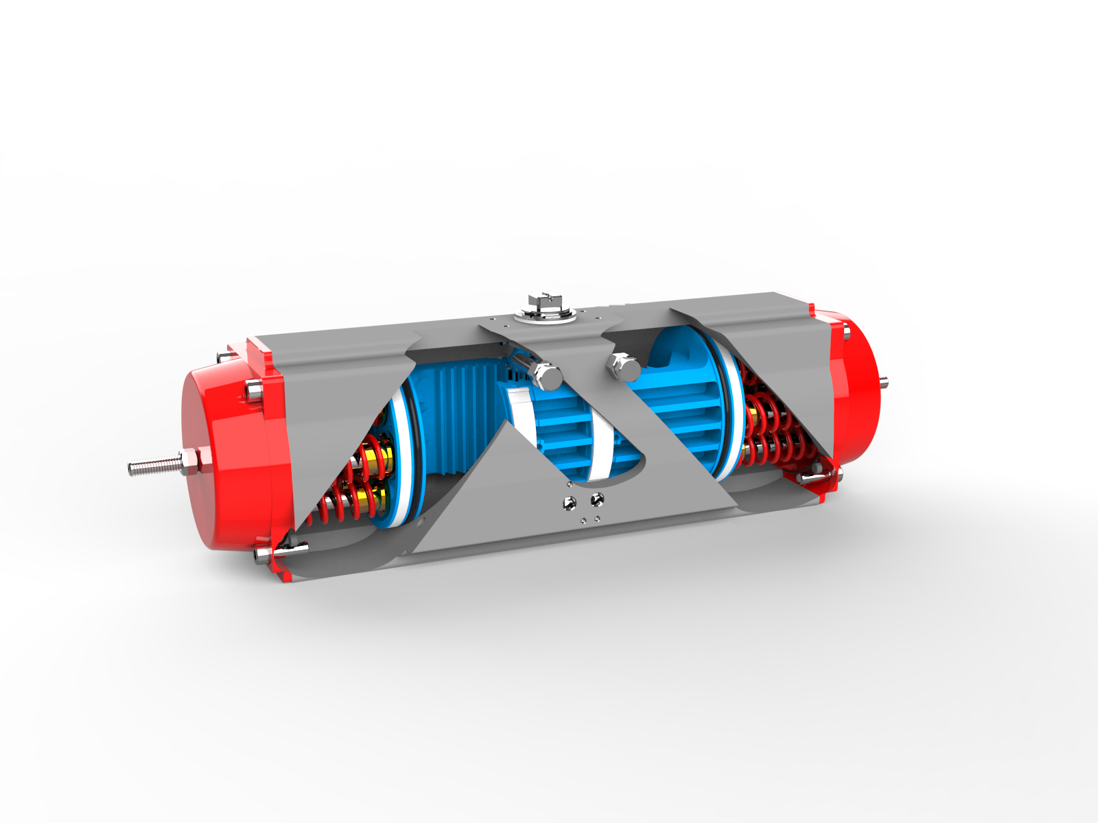 齿条和齿轮气动执行机构