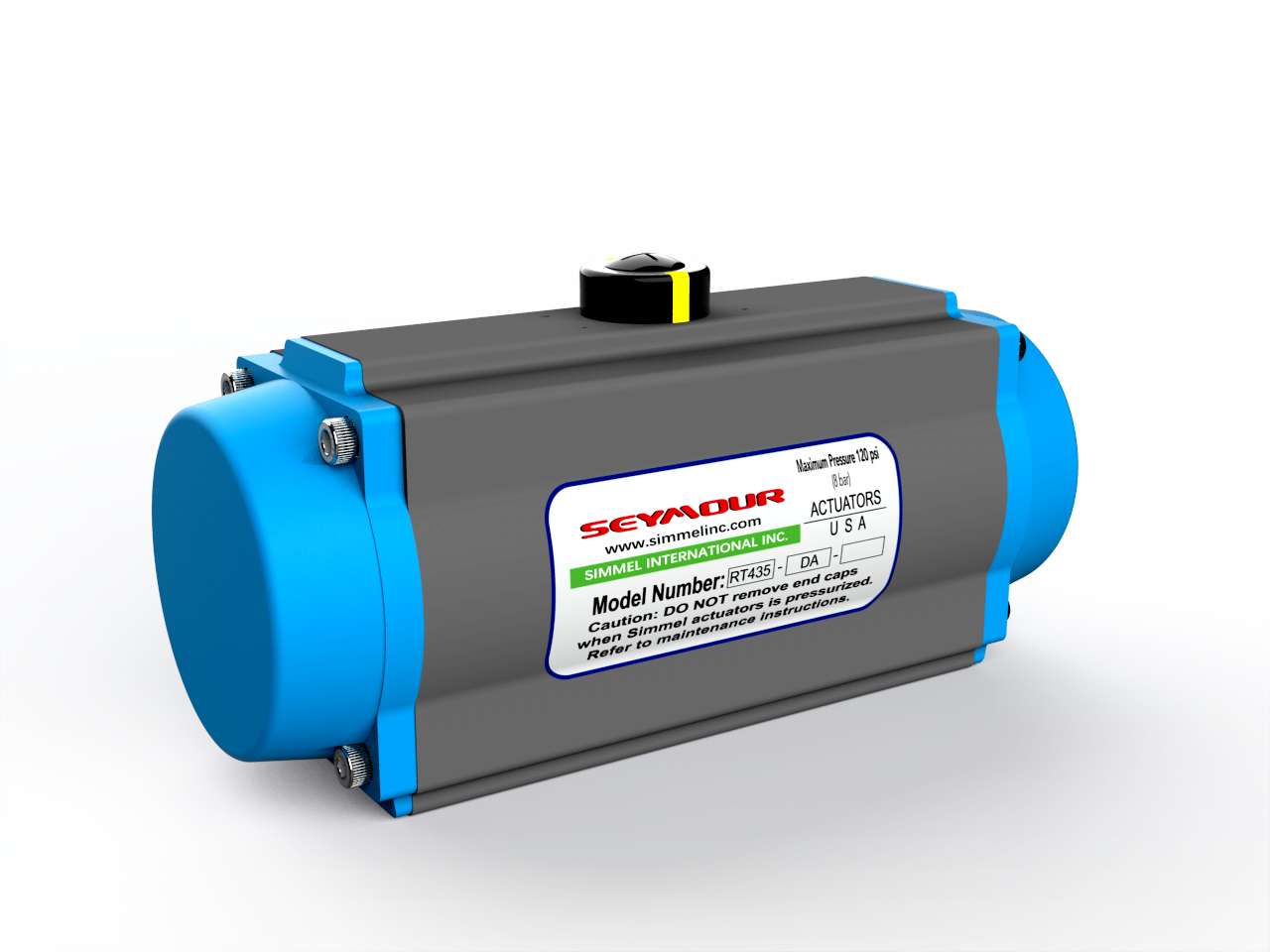 美国西美尔气动执行器