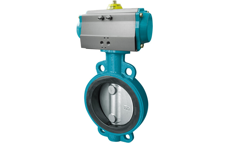 对夹式气动蝶阀