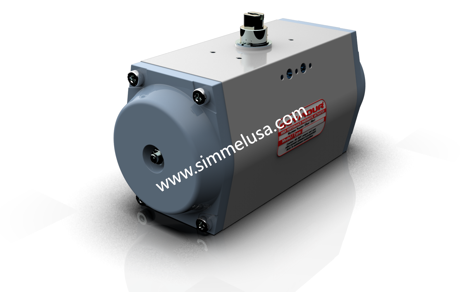 单限位系列气动执行机构