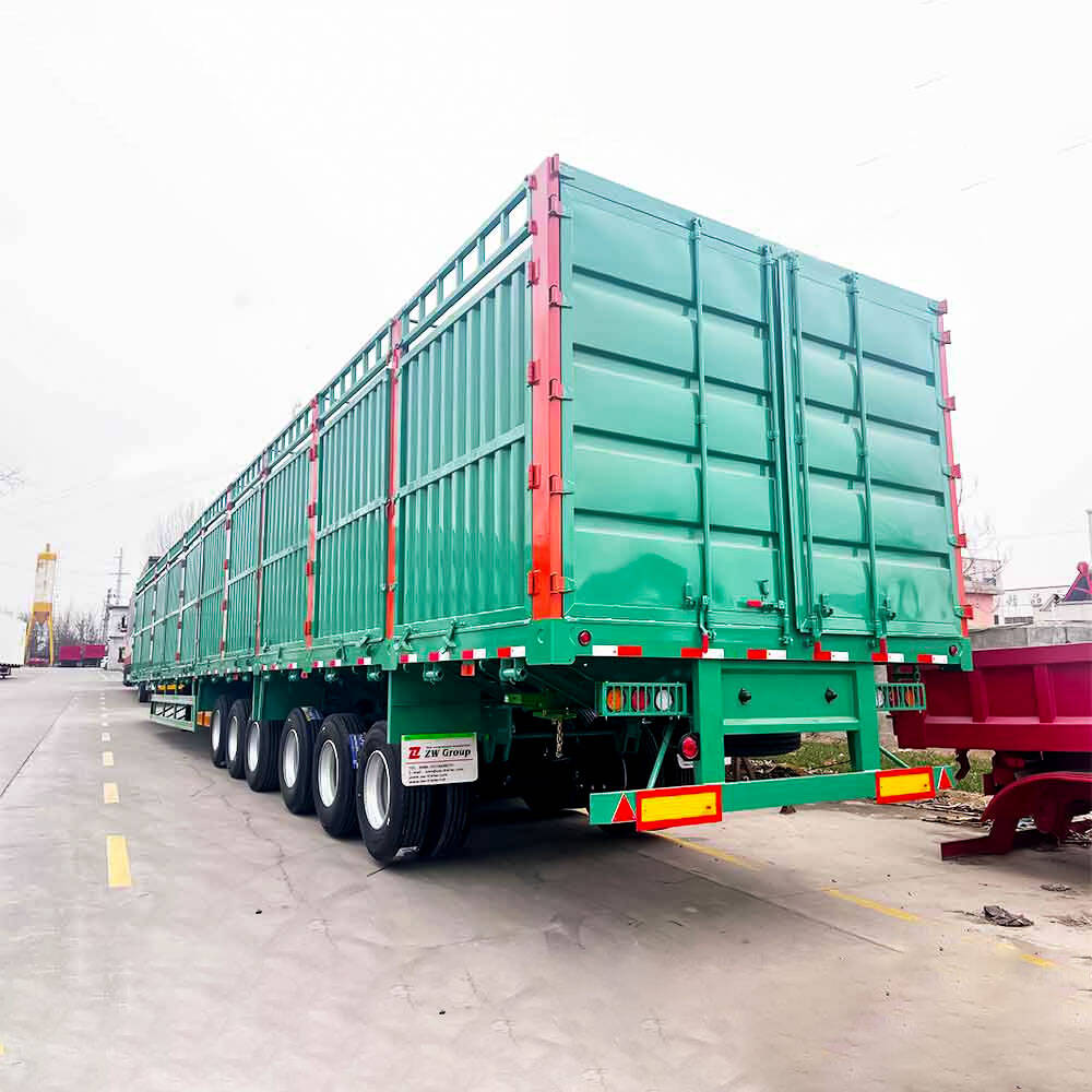 6 Axle Fence Cargo Semi-Trailer