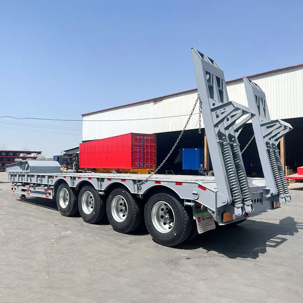 4 Axle Low bed trailer