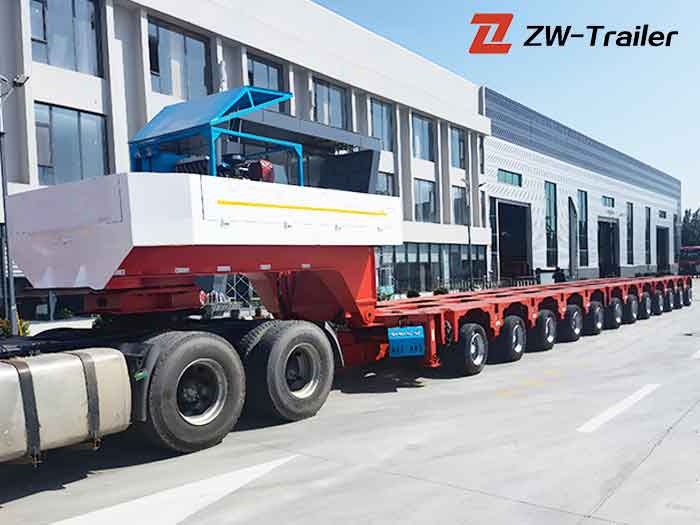 ZW Group Goldhofer Multi Axle Trailer