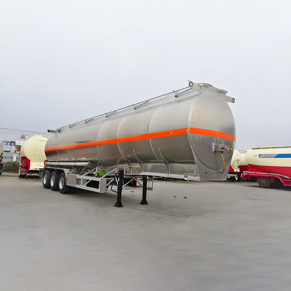 45000L Aluminum Fuel Tanker Trailer
