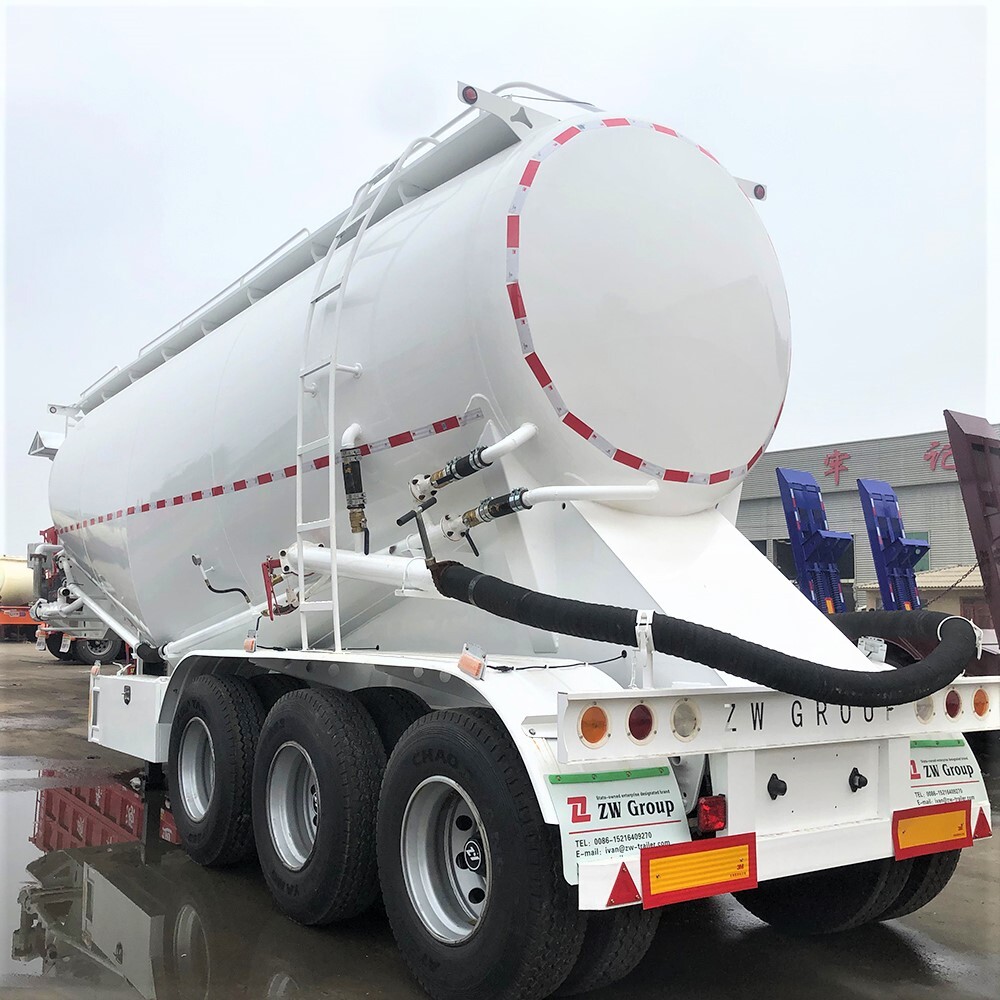 40-ton cement powder tanker trailers