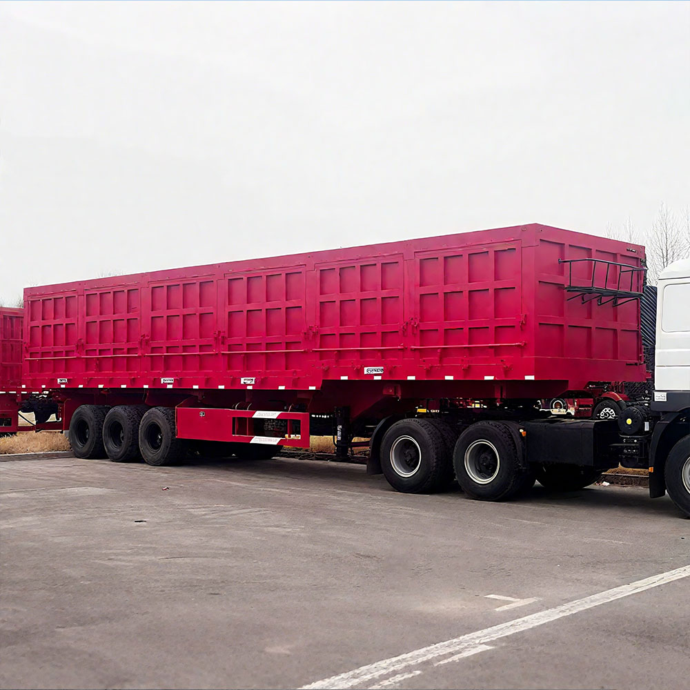 40-Ton Side Tipper Semi Trailer