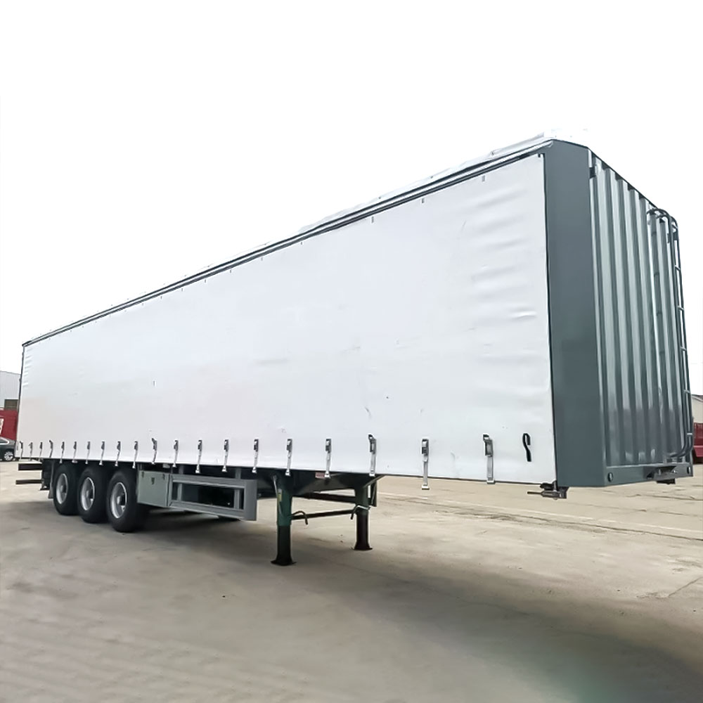 3 Axle Curtain Side Semi Trailer