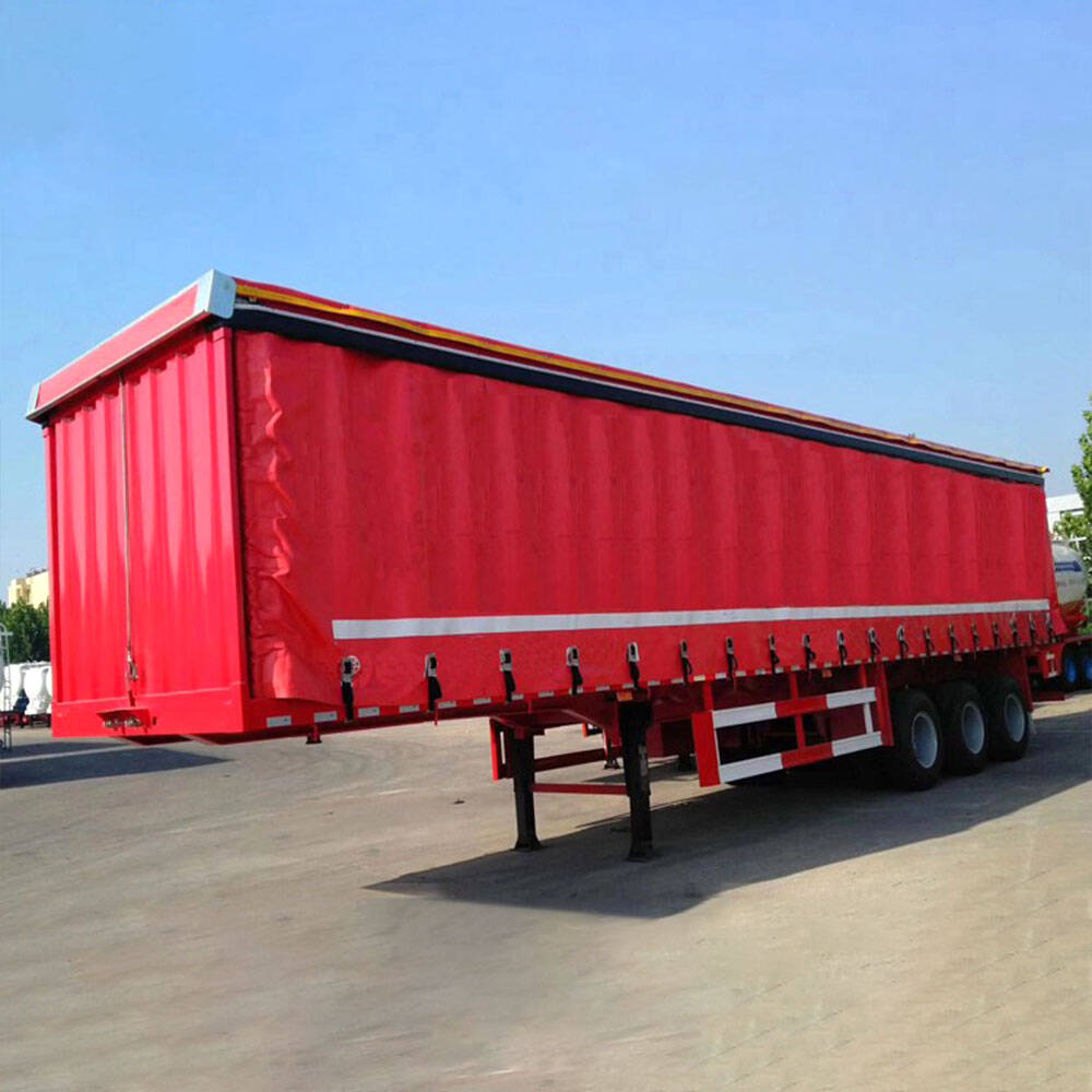 53ft New Curtain Side Semi Dry Van Trailer