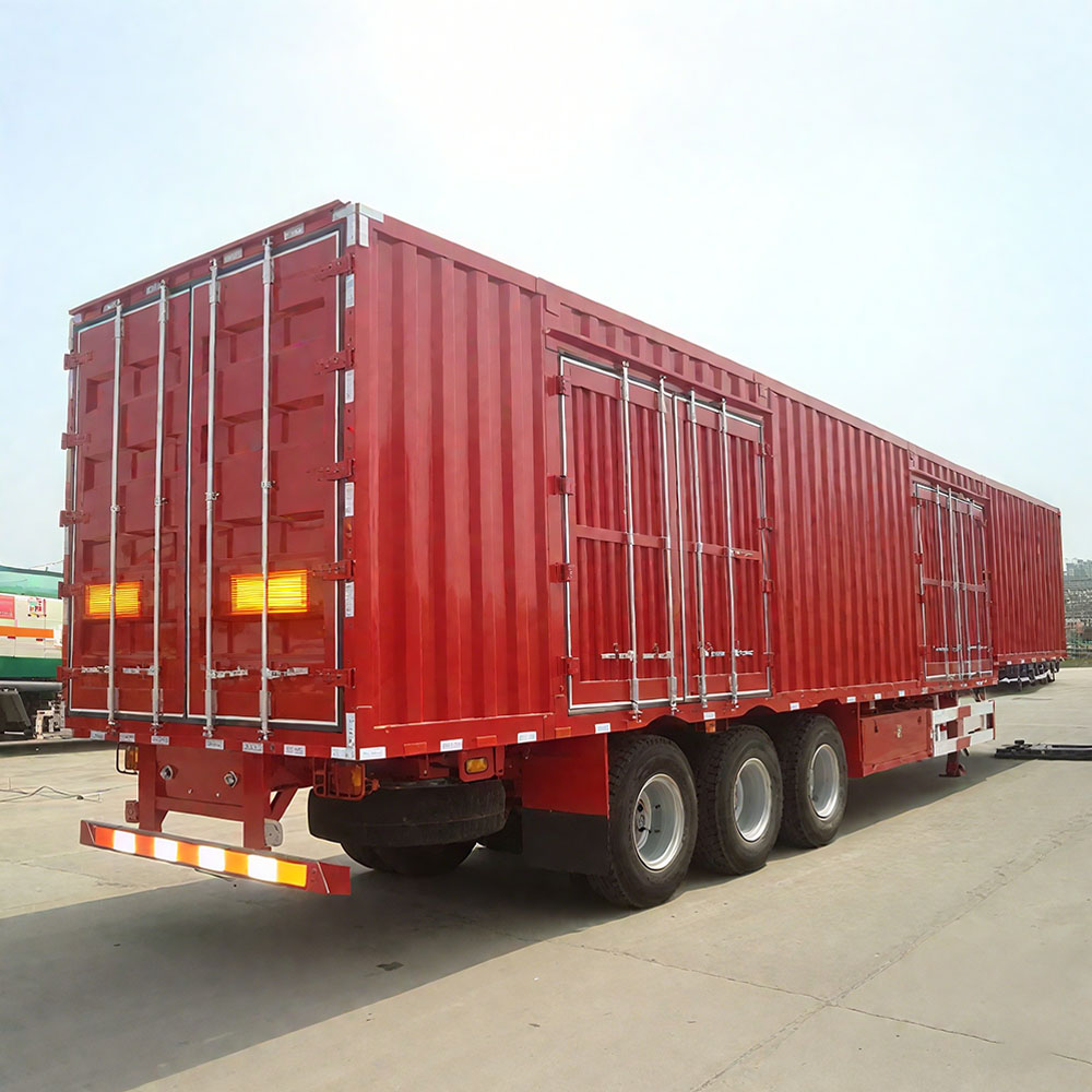 Box Cargo Semi Trailer