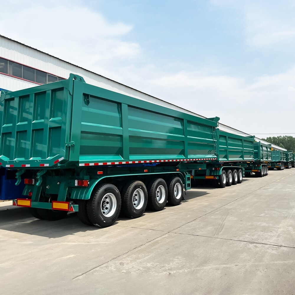 4 Axle Rear Dump Trailer