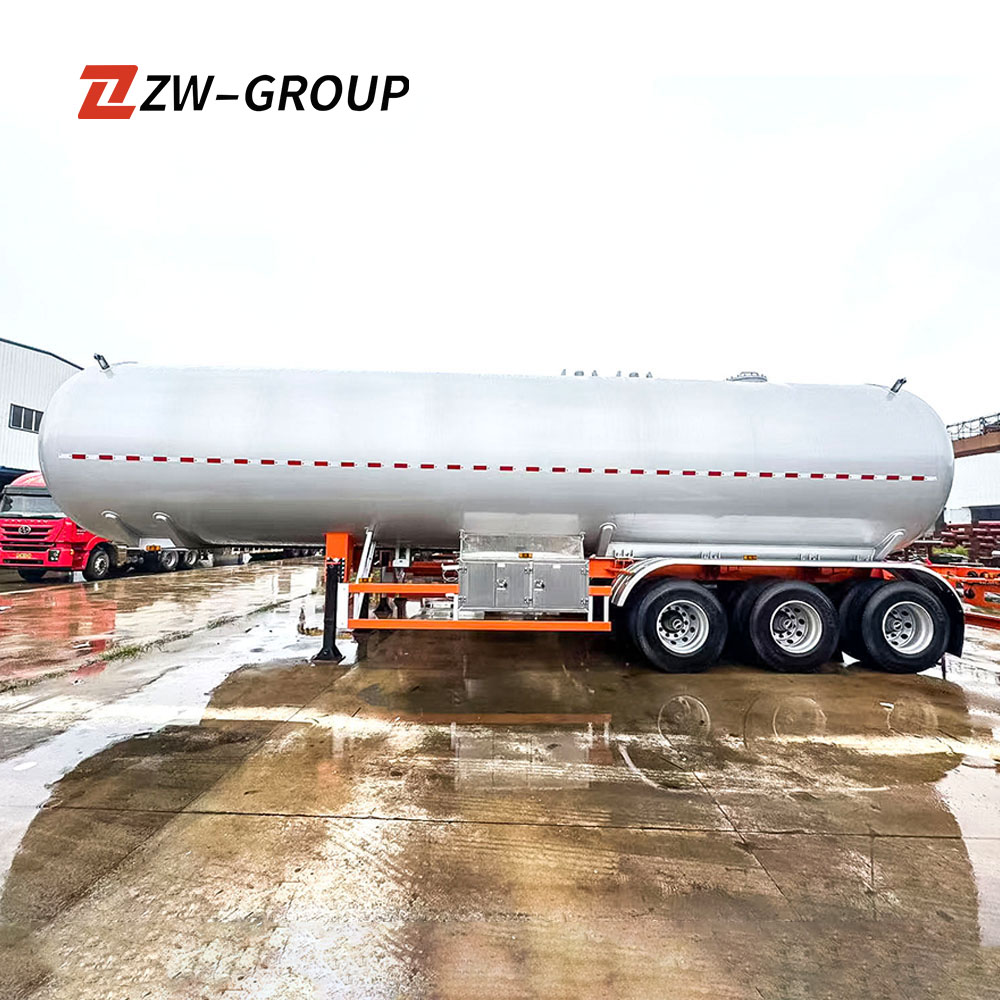 New 3 Axle 56m³ LPG Transport Tanker Trailer 