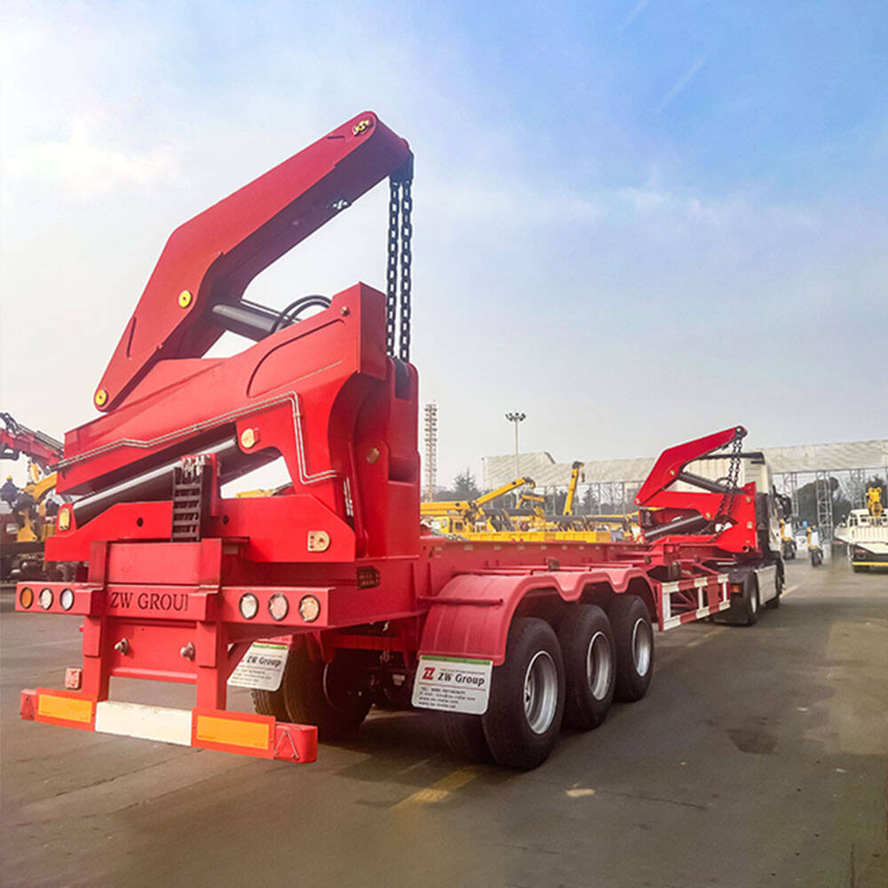 Container Side Loader Semi Trailer 