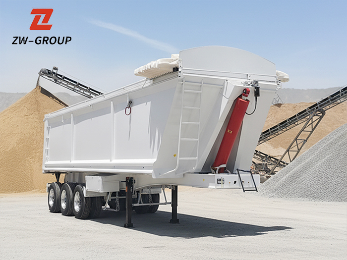  heavy duty 40cbm dump semi trailer for Sale in Australian