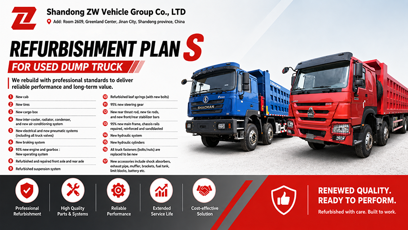 Premium Refurbished Heavy Trucks Plan S