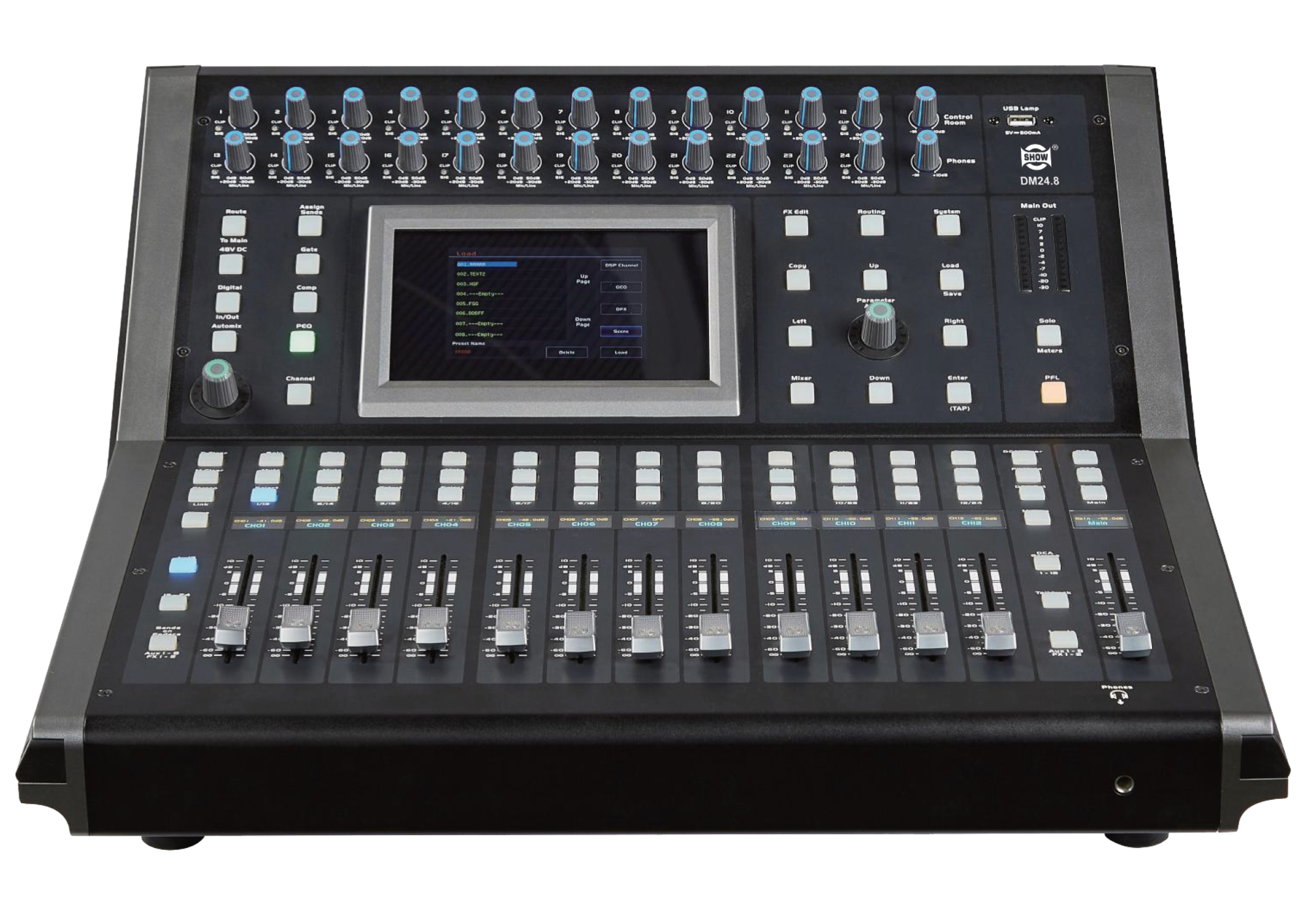 24路数字调音台DM24.8